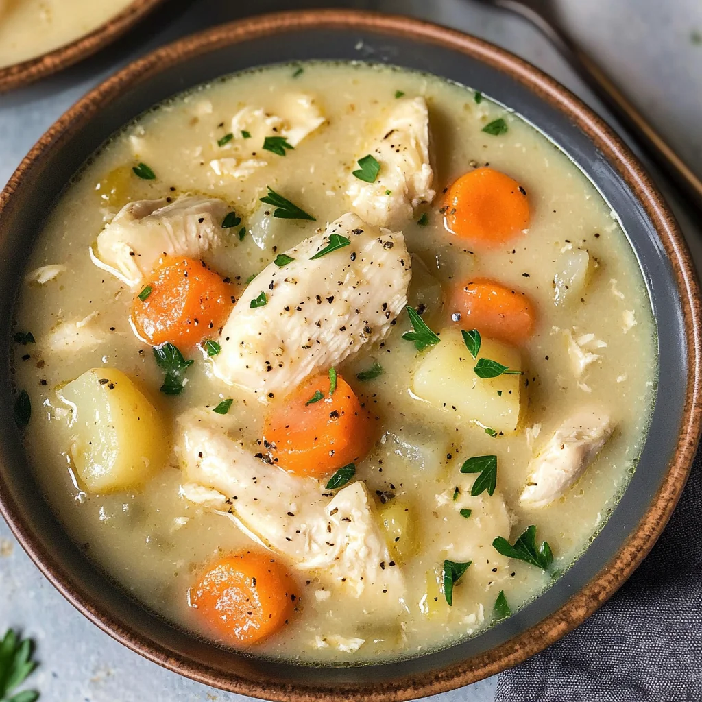 Chicken Pot Pie Soup