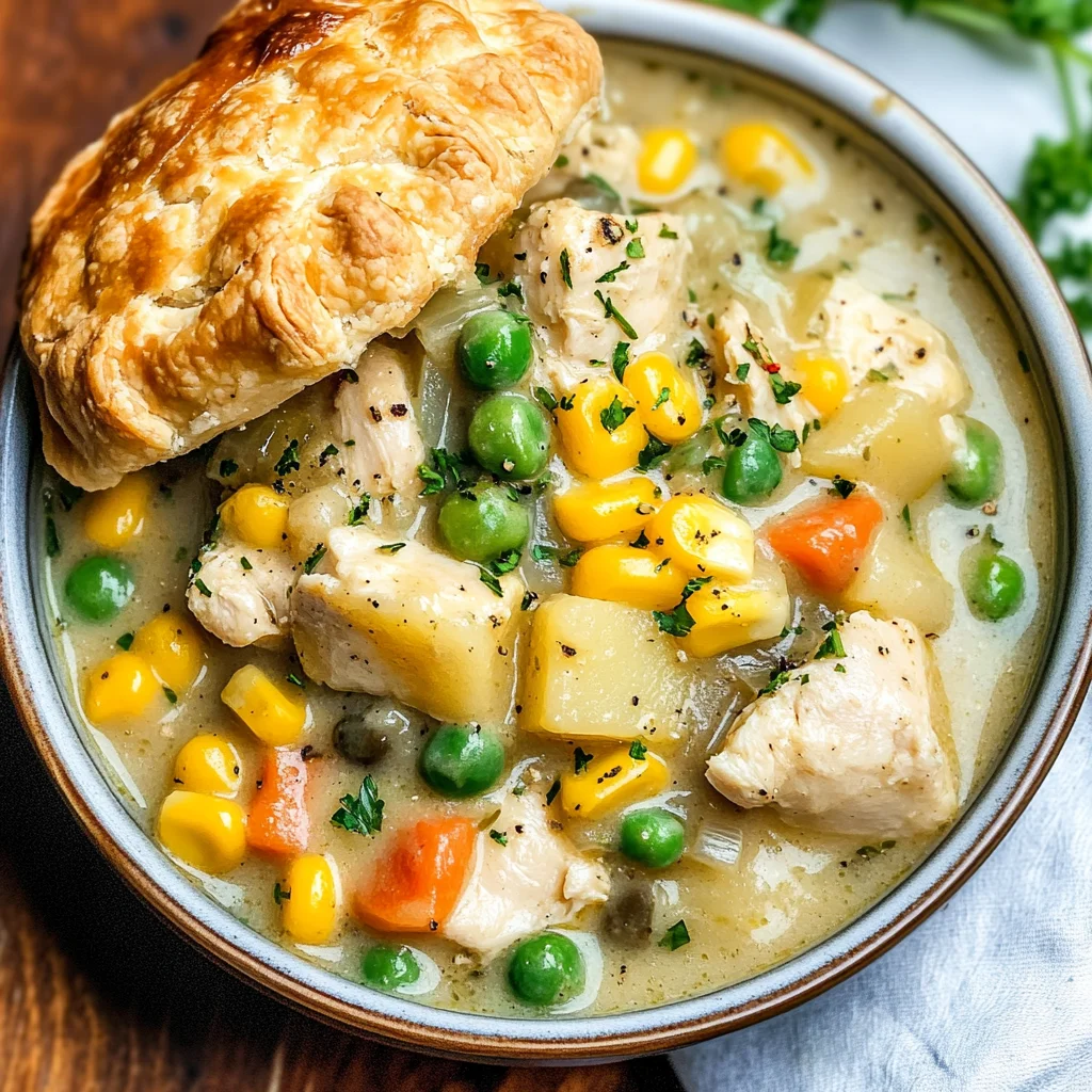 Chicken Pot Pie Soup