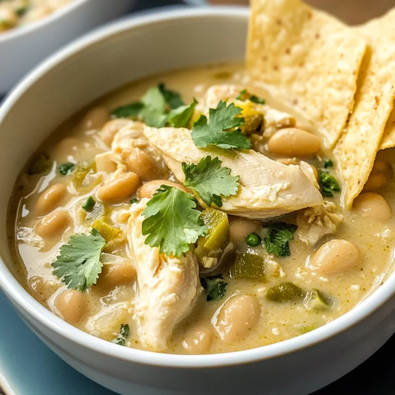 Creamy White Chicken Chili Recipe