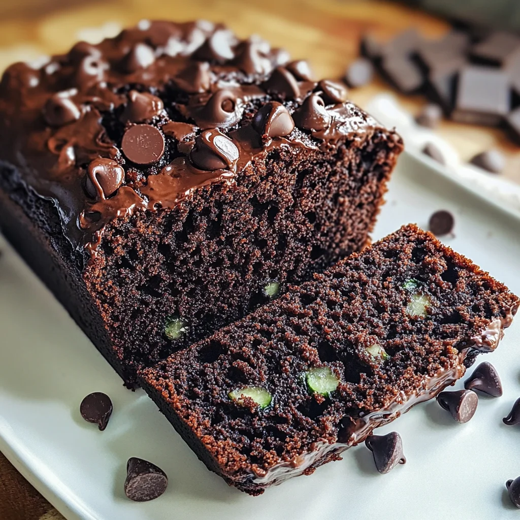 Double Chocolate Zucchini Bread