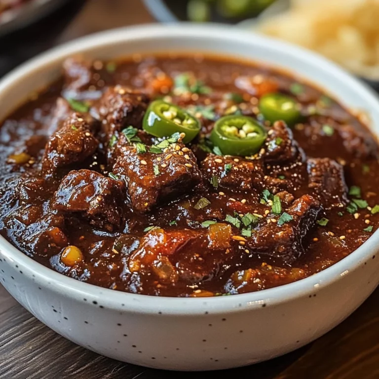 Korean Chile Con Carne