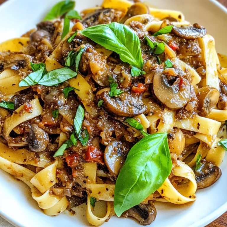 Mushroom Ragu