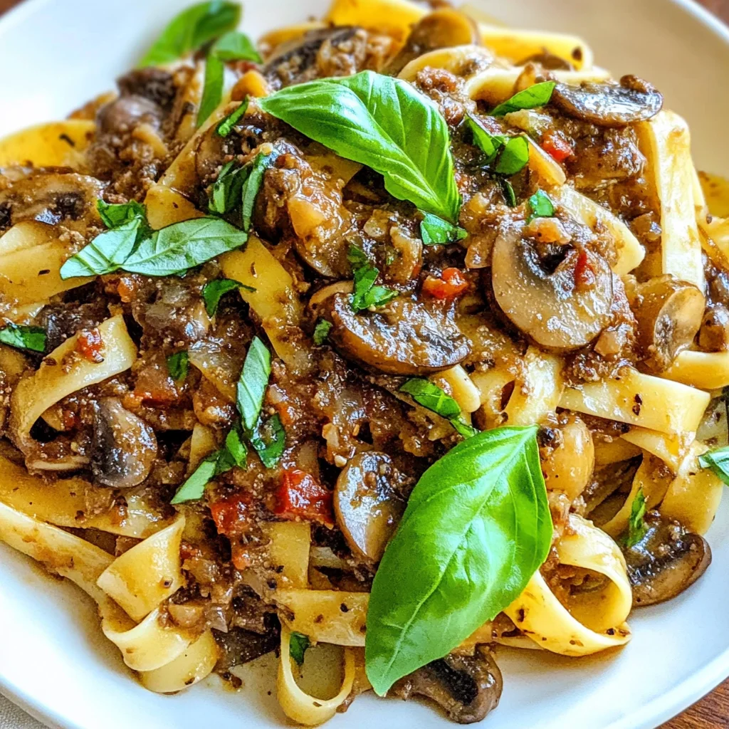 Mushroom Ragu
