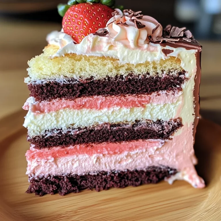 Neapolitan Cake