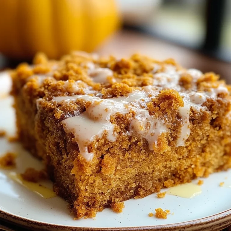 Pumpkin Coffee Cake
