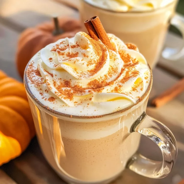 Pumpkin White Hot Chocolate