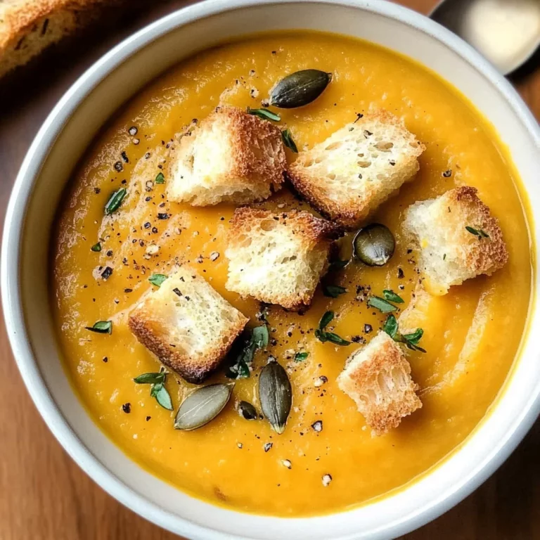 Roasted Butternut Squash Soup Recipe
