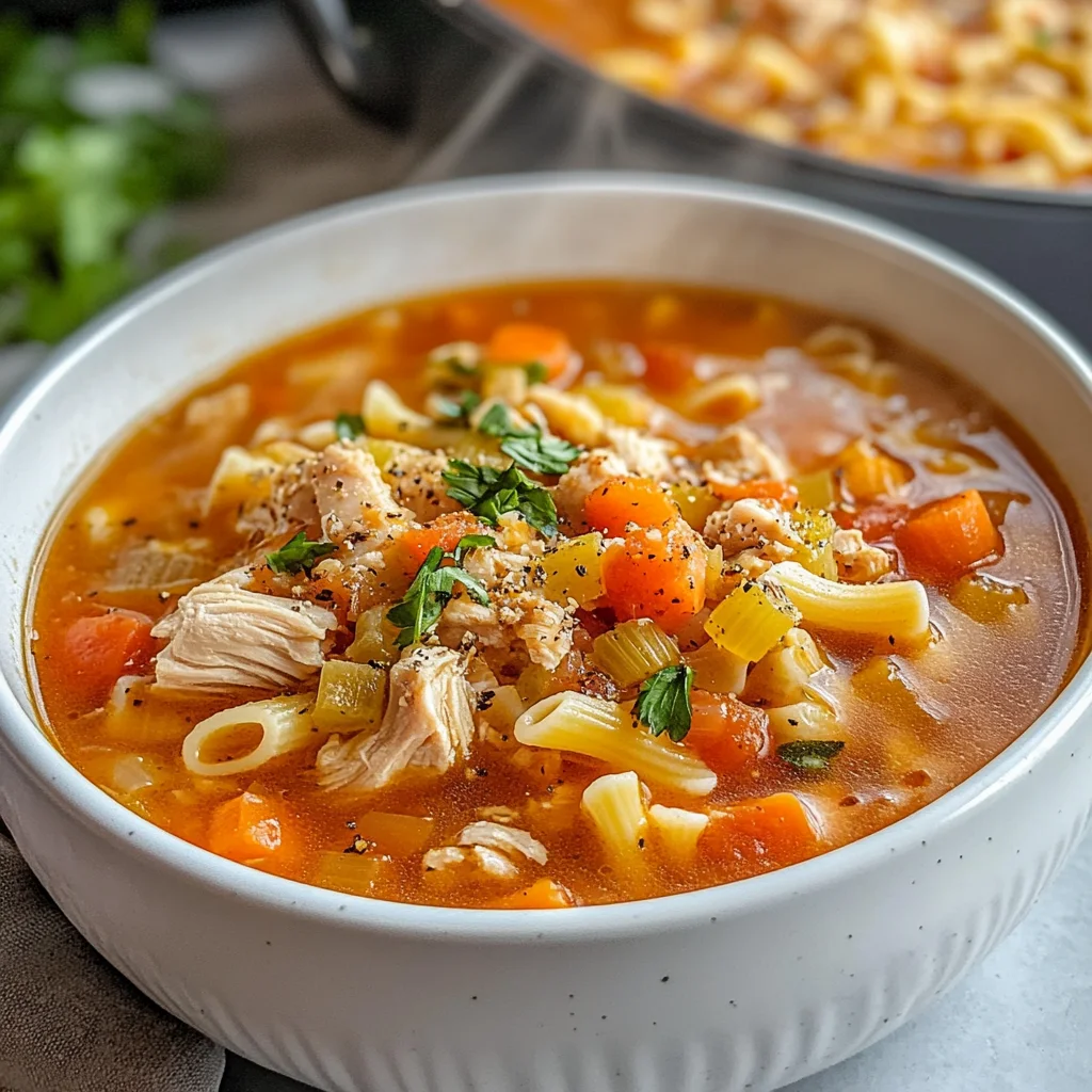 Sicilian Chicken Soup