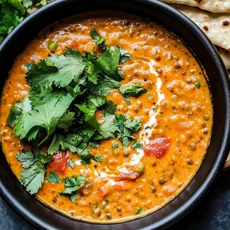 Spicy Red Lentil Curry