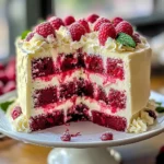 White Chocolate Raspberry Dream Cake : A Heavenly Dessert