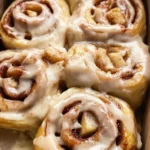 Apple Cinnamon Rolls with Apple Pie Filling
