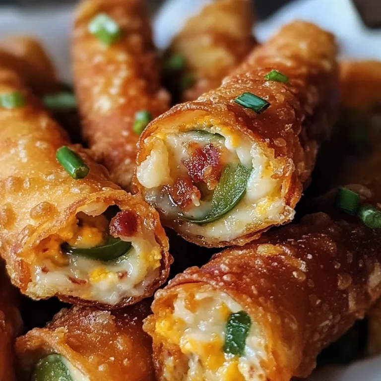 Bacon Jalapeño Eggrolls