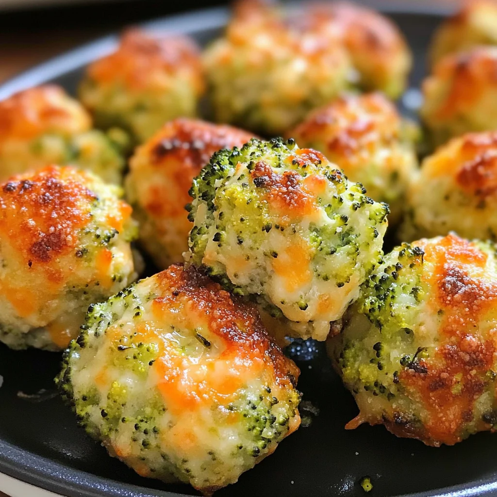 Baked Broccoli Cheese Balls