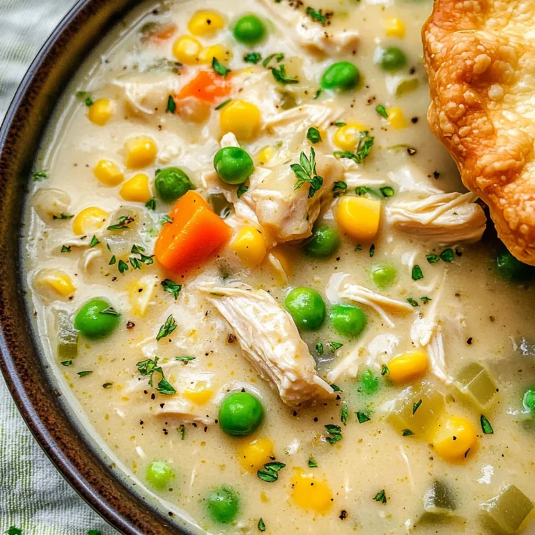Chicken Pot Pie Soup
