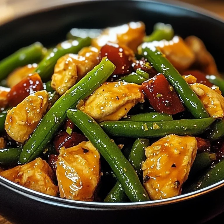 Chicken and Green Bean Stir-Fry: Quick and Delicious Dinner!