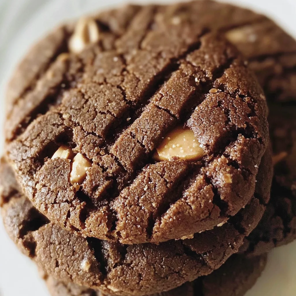 Chocolate Peanut Butter Cookies