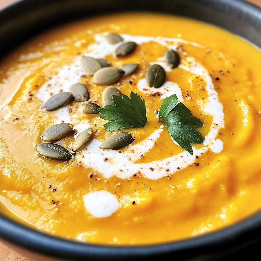 Coconut Curry Pumpkin Soup