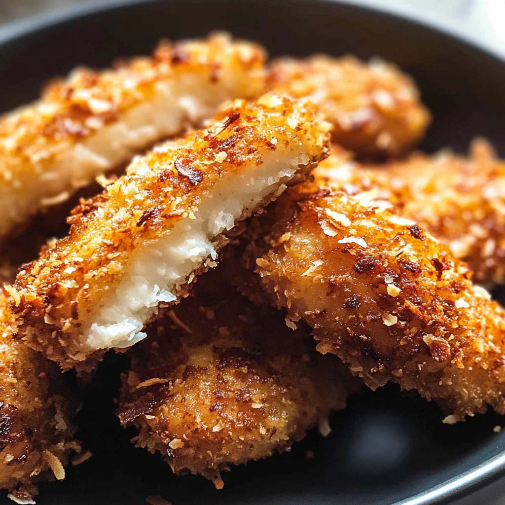 Crispy Coconut Chicken Tenders