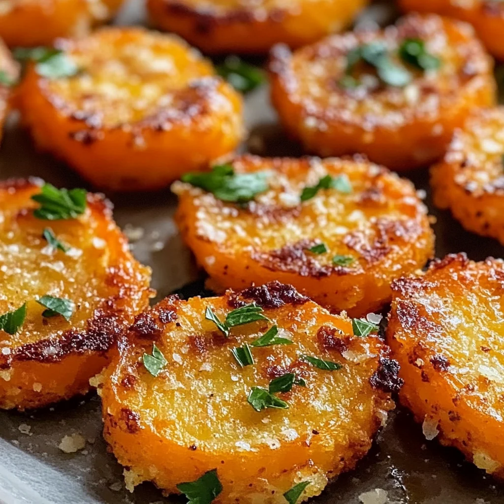 Crispy Smashed Carrots