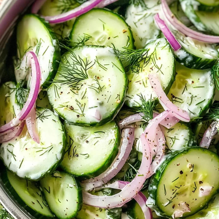 Cucumber Dill Salad
