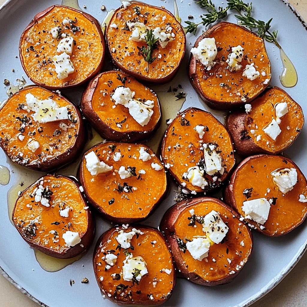 Delicious Honey Feta Sweet Potato Rounds Recipe for Any Meal