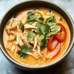 Easy Thai Coconut Chicken Soup