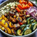 Grilled Veggie Bowl with Quinoa