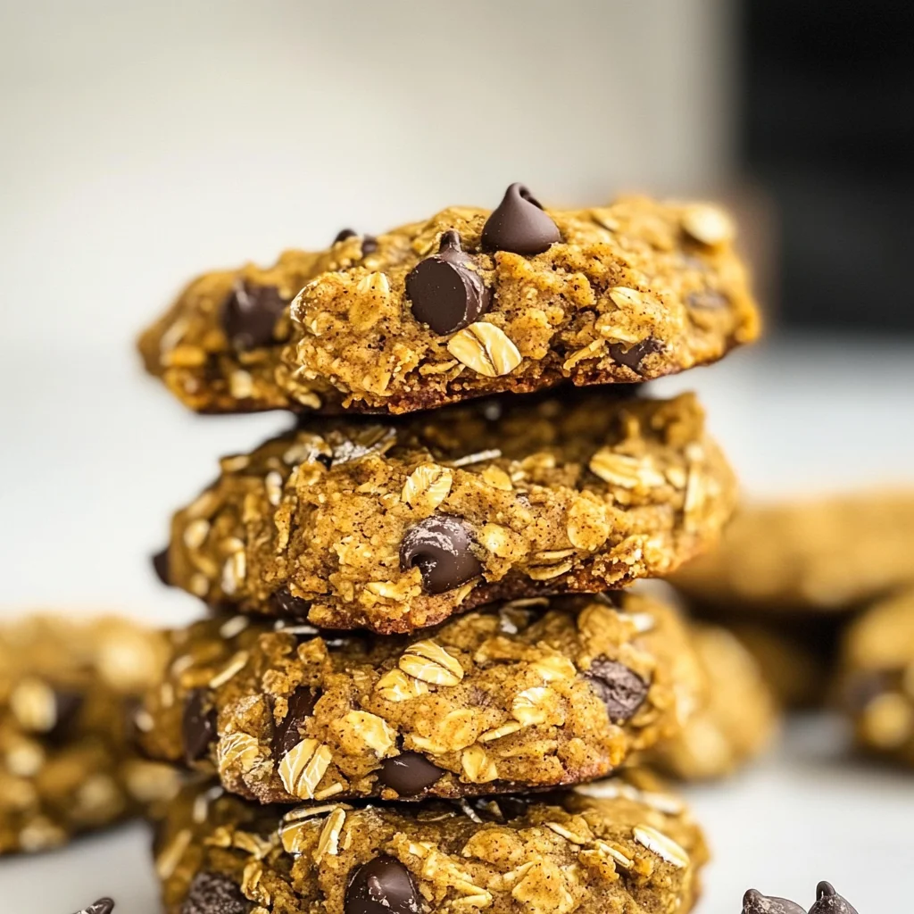 Healthy Pumpkin Oat Cookies