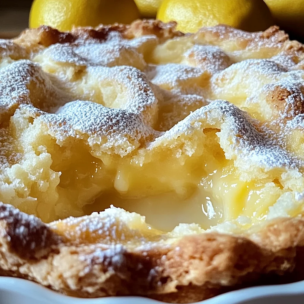 Magic Lemon Cobbler Recipe: A Delightful Dessert Experience