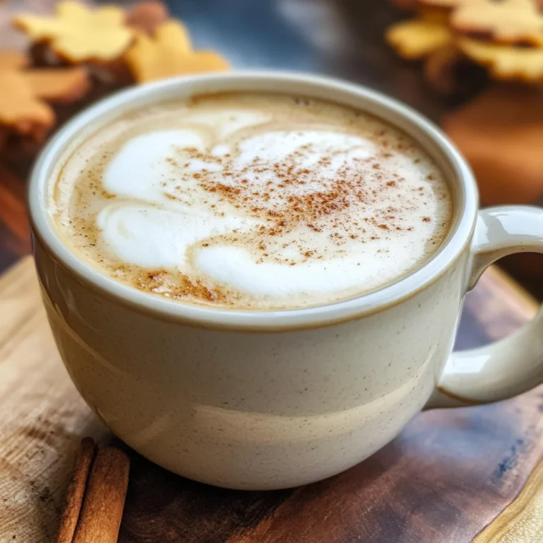 Maple Cinnamon Latte