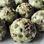 Mint Chocolate Chip Protein Balls