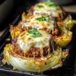 Oven-Baked Cabbage Burgers