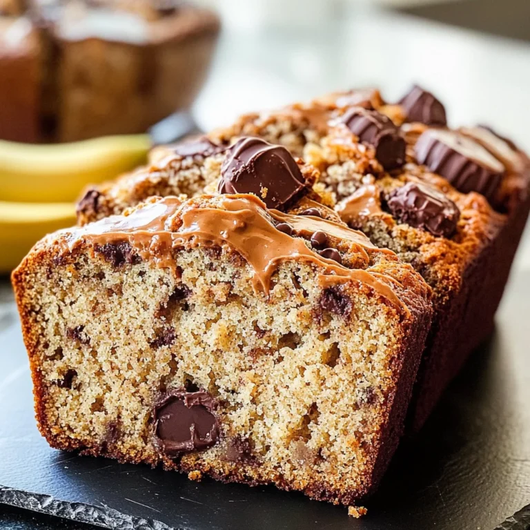 Reese's Peanut Butter Banana Bread