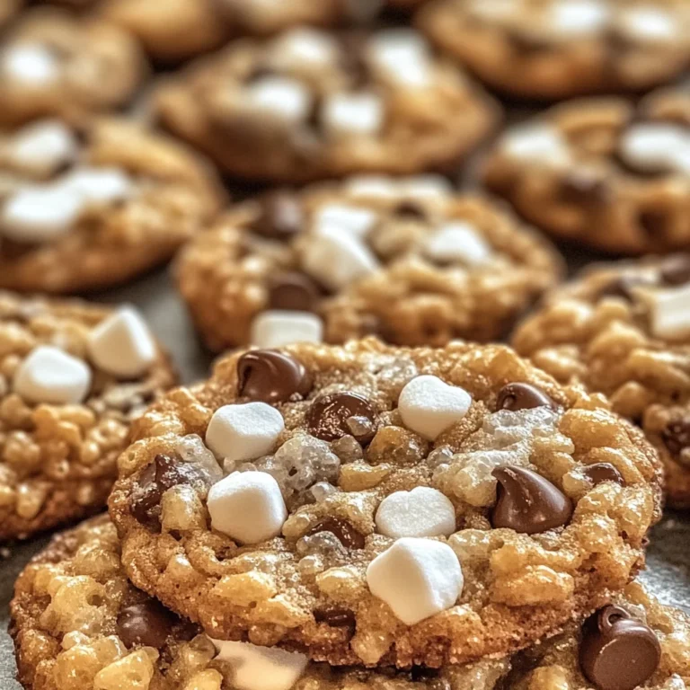 Rice Krispie Cookies with Chocolate Chips Recipe