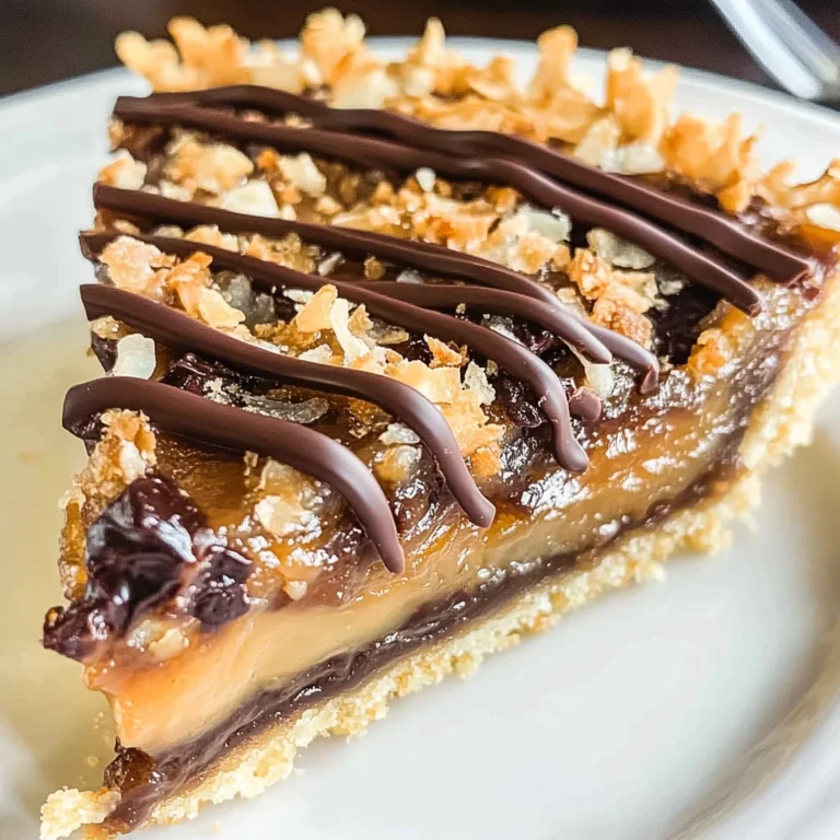 Samoas Cookie Pie