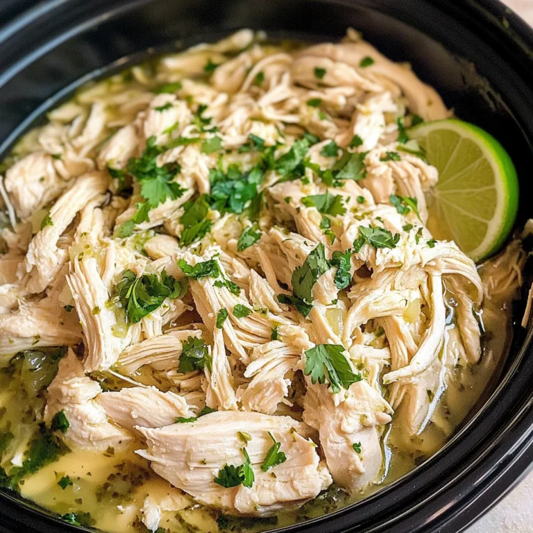 Slow Cooker Cilantro Lime Chicken