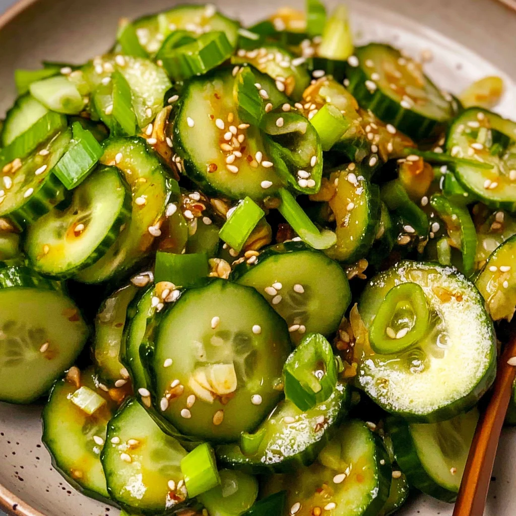 Spicy Cucumber Salad
