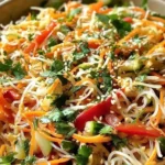 Spring Roll Salad with Spicy Ginger Dressing: An Incredible Ultimate Recipe
