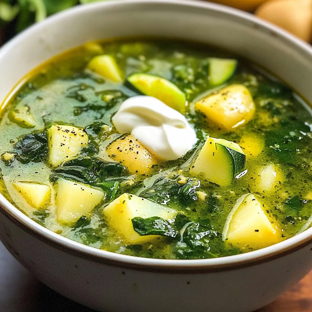 Ukrainian Green Borscht