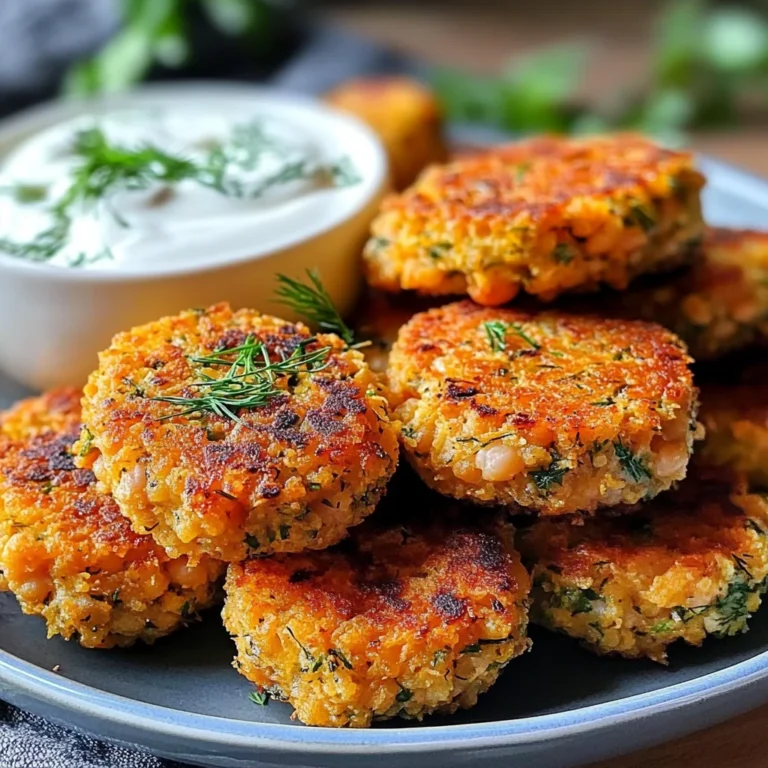 Ultimate Mediterranean Lemon Chickpea Patties with Yogurt Sauce