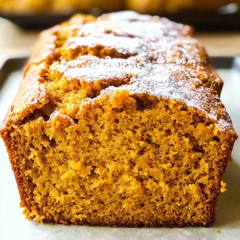 Vanilla Pudding Pumpkin Bread