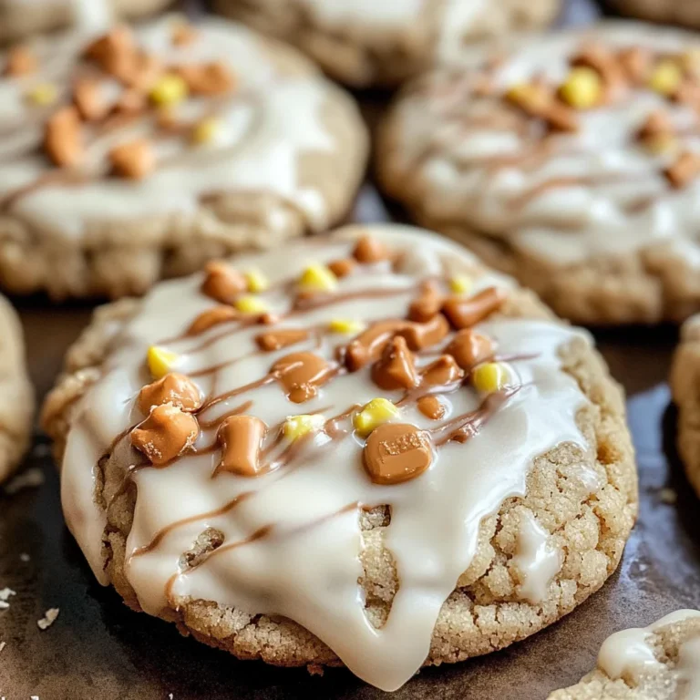 White Chocolate Reese’s Cheesecake Cookies