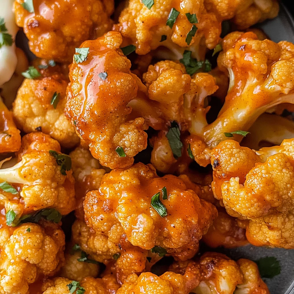 Air Fryer Buffalo Cauliflower Recipe