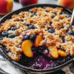 Blueberry Peach Crumble