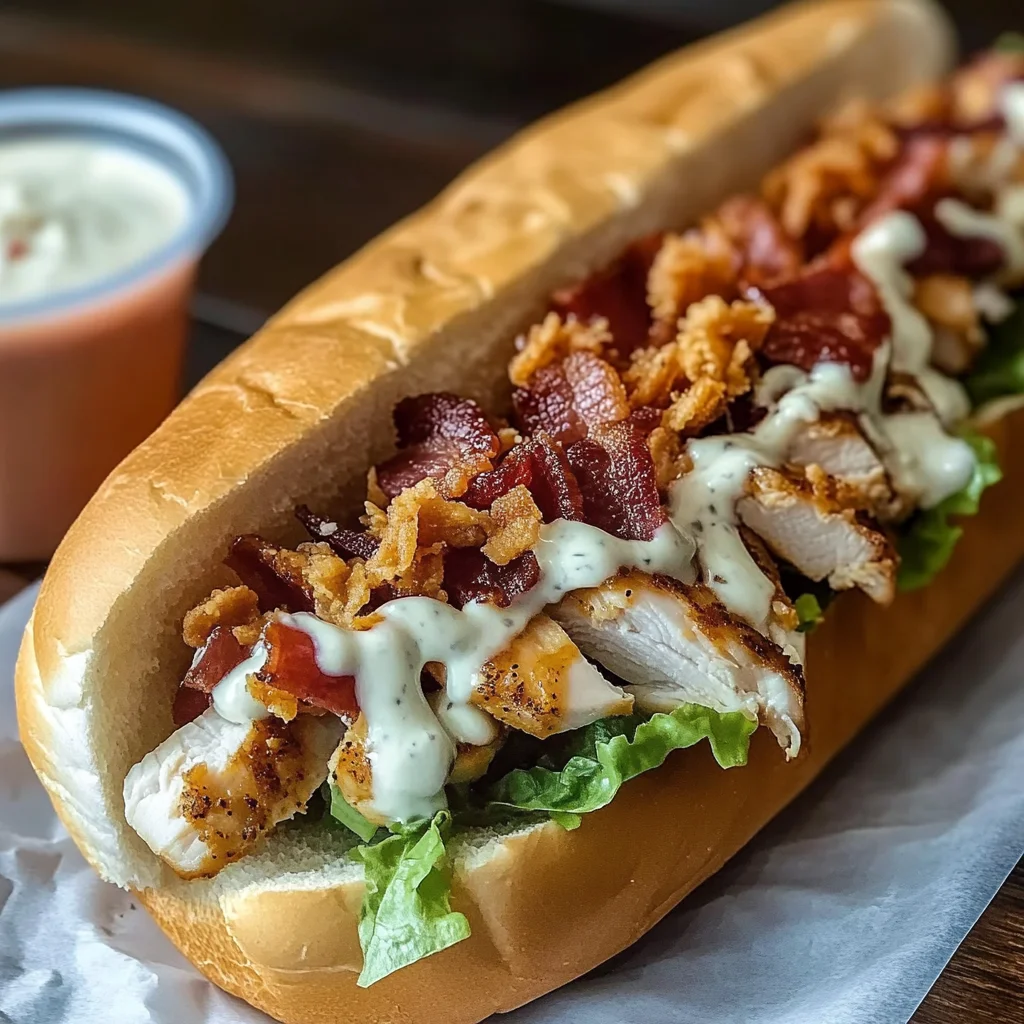 Chopped Chicken Bacon Ranch Sub: An Amazing Ultimate Recipe