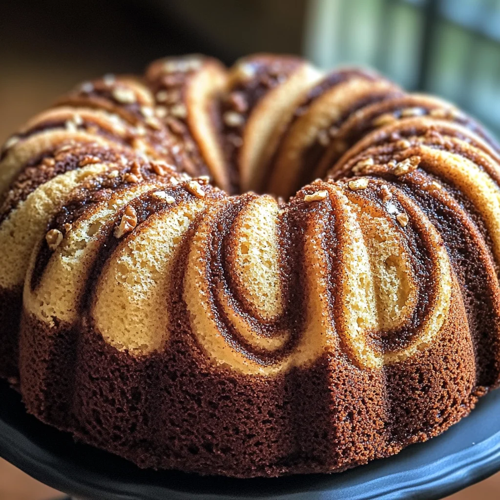 Cinnamon Swirl Bundt Cake