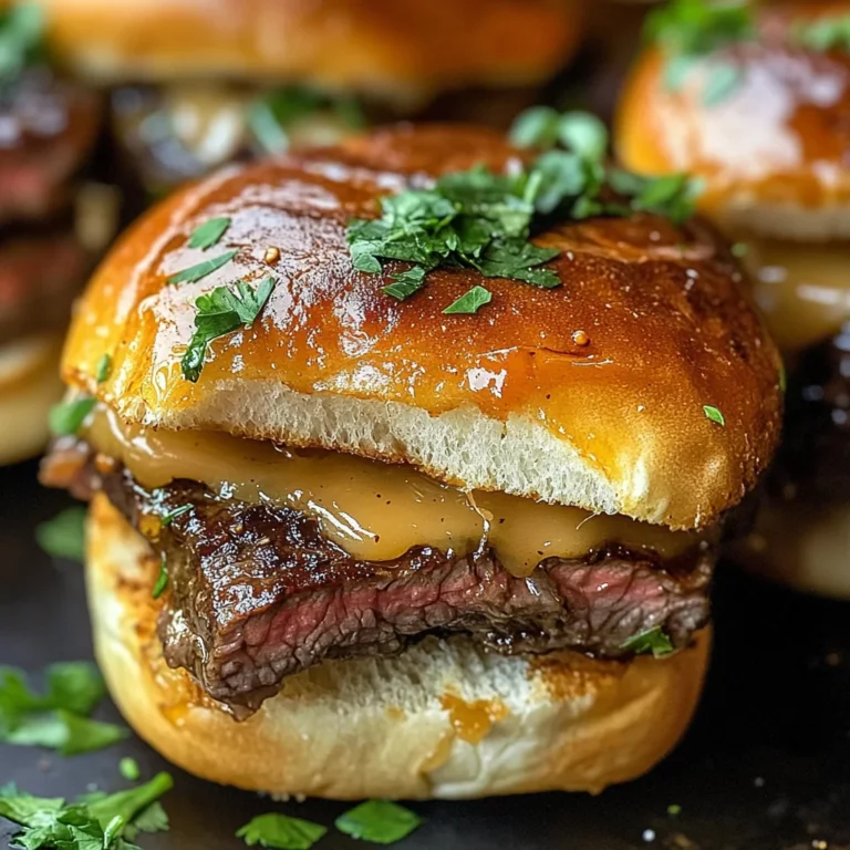 Cowboy Butter Steak Sliders