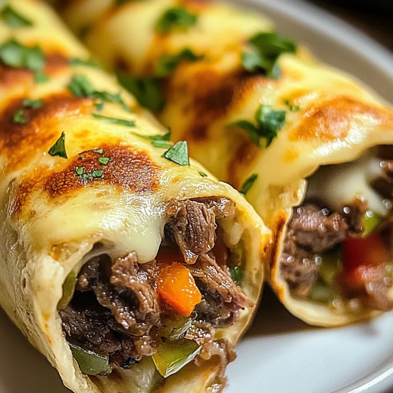 Delicious Keto Philly Cheesesteak Roll Ups