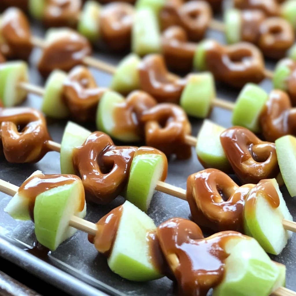 Easy Caramel Apple Bites