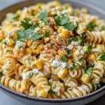 Easy Mexican Street Corn Pasta Salad